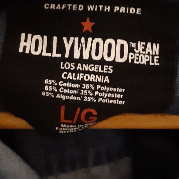 HOLLYWOOD THE JEAN PEOPLE Men's Patriotic SHIRT🌈5 for $25‎ - Picture 3 of 4